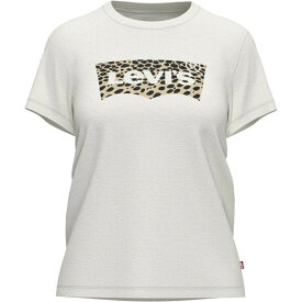 【送料無料】 リーバイス レディース Tシャツ トップス The Perfect T Shirt Leopard Caviar