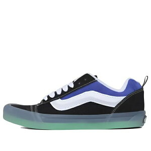 Vans �o���Y �����Y �X�j�[�J�[ �yVans Knu Skool Shoes 'Black Blue' VN0009QCY61�z �T�C�Y US_10(28.0cm)