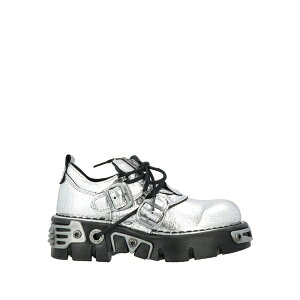 �y���������z �j���[���b�N ���f�B�[�X �I�b�N�X�t�H�[�h �V���[�Y Lace-up shoes Silver
