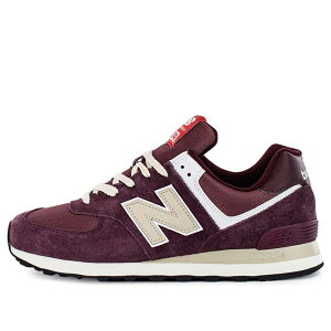 New Balance �j���[�o�����X �����Y �X�j�[�J�[ �yNew Balance 574 Shoes 'Maroon White' U574HMG�z �T�C�Y US_11(29.0cm)