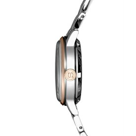 セイコー レディース 腕時計 アクセサリー Women's Automatic Presage Two-Tone Stainless Steel Bracelet Watch 34mm Pink