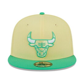 ニューエラ レディース 帽子 アクセサリー Men's Yellow, Green Chicago Bulls 9FIFTY Hat Yellow, Green