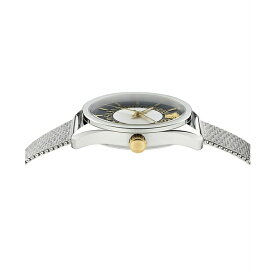 ヴェルサーチ レディース 腕時計 アクセサリー Women's Swiss Stainless Steel Mesh Bracelet Watch 36mm Stainless