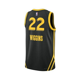 ナイキ レディース Tシャツ トップス Men's and Women's Andrew Wiggins Black Golden State Warriors 2023/24 Swingman Jersey - City Edition Black