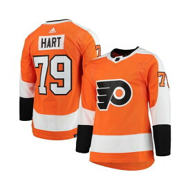 アディダス レディース Tシャツ トップス Men's Carter Hart Orange Philadelphia Flyers Home Authentic Pro Player Jersey Orange