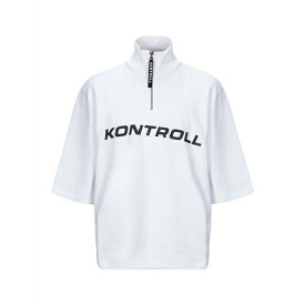 【送料無料】 カッパ コントロール メンズ パーカー・スウェットシャツ アウター Sweatshirts White