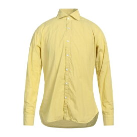 【送料無料】 ダンディライフ バイ バルバ メンズ シャツ トップス Shirts Yellow