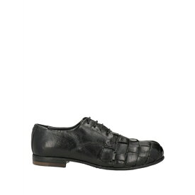 【送料無料】 オープン クローズド シューズ レディース オックスフォード シューズ Lace-up shoes Black