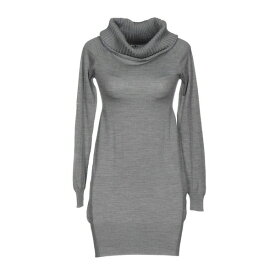 【送料無料】 ビブロス レディース ワンピース トップス Mini dresses Grey