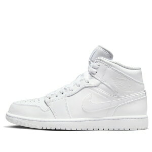 Jordan �W���[�_�� �����Y �X�j�[�J�[ �yAir Jordan 1 Mid 'Triple White' 2022 554724-136�z �T�C�Y US_M_3.5