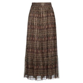 MAISON HOTEL メゾンホテル スカート ボトムス レディース Long skirts Brown