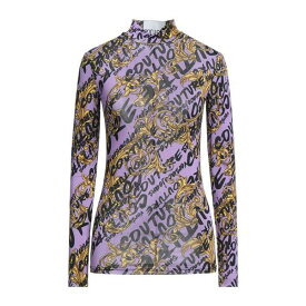 【送料無料】 ベルサーチ レディース Tシャツ トップス T-shirts Purple