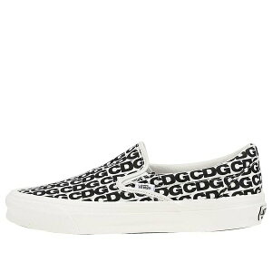 Vans �o���Y �����Y �X�j�[�J�[ �yVans COMME des GARCONS x OG Classic Slip-On 'CDG Print - Blanc De Blanc' VN0A32QNUY6�z �T�C�Y US_8(26.0cm)