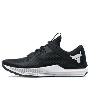 Under Armour A_[A[}[ Y Xj[J[ yUnder Armour Project Rock BSR 2 'Black White' 3025081-001z TCY US_8(26.0cm)
