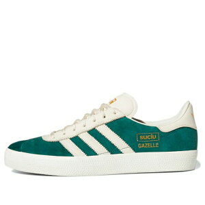 adidas �A�f�B�_�X �����Y �X�j�[�J�[ �yadidas x Mark Suciu Gazelle ADV 'Collegiate Green' GY3688�z �T�C�Y US_5.5(23.5cm)