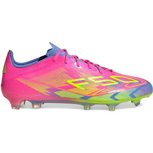 adidas �A�f�B�_�X �����Y �X�j�[�J�[ �yadidas F50 Elite FG Mystic Victory Pack�z �T�C�Y US_M_13 Lucid Pink/Lucid Lemon/Blue Fusion