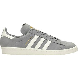 adidas �A�f�B�_�X �����Y �X�j�[�J�[ �yadidas Campus 80s Sneakersnstuff 22 Little West�z �T�C�Y US_9.5(27.5cm) Grey Three/Off White/Gold Metallic