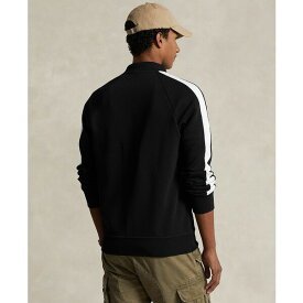 ラルフローレン メンズ パーカー・スウェットシャツ アウター Men's Double-Knit Mesh Baseball Jacket Polo Black Multi