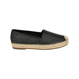 カルバンクライン レディース サンダル シューズ Women's Padona Slip-On Flat Casual Espadrilles Black