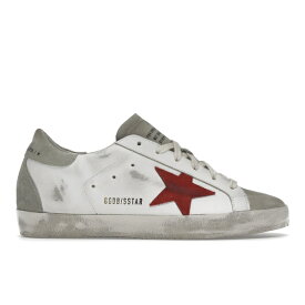 Golden Goose ゴールデングース レディース スニーカー 【Golden Goose Super-Star】 サイズ EU_35(21.5cm) White Grey Red (Women's)