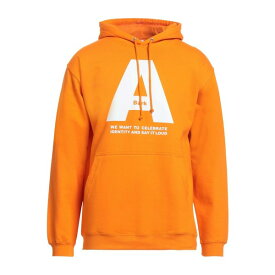 【送料無料】 バーク メンズ パーカー・スウェットシャツ アウター Sweatshirts Orange