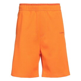 【送料無料】 ランバン メンズ カジュアルパンツ ボトムス Shorts & Bermuda Shorts Orange