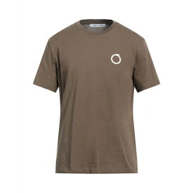【送料無料】 トラサルディ メンズ Tシャツ トップス T-shirts Khaki