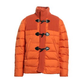 【送料無料】 バーク メンズ ジャケット＆ブルゾン アウター Puffers Orange