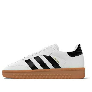 adidas �A�f�B�_�X �����Y �X�j�[�J�[ �yadidas Samba XLG 'White Black Gum' IE1377�z �T�C�Y US_M_3.5