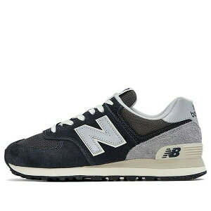 New Balance �j���[�o�����X �����Y �X�j�[�J�[ �yNew Balance 574 CNY Sneakers 'Black Grey White' U574GM2�z �T�C�Y US_M_4.5