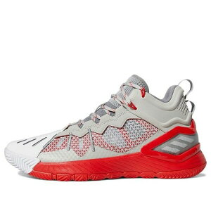 adidas �A�f�B�_�X �����Y �X�j�[�J�[ �yadidas D Rose Son of Chi 'Grey Vivid Red' GW7651�z �T�C�Y US_12(30.0cm)