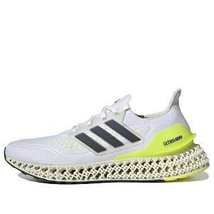 adidas �A�f�B�_�X �����Y �X�j�[�J�[ �yadidas Ultra 4DFWD 'White Solar Yellow' GZ6941�z �T�C�Y US_7(25.0cm)