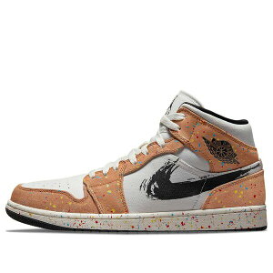 Air Jordan W[_ Y Xj[J[ yAir Jordan 1 Mid SE 'Brushstroke Paint Splatter' DA8005-100z TCY US_8(26.0cm)