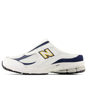 New Balance �j���[�o�����X �����Y �X�j�[�J�[ �yNew Balance 2002R Mule 'White' M2002RMO�z �T�C�Y US_8(26.0cm)