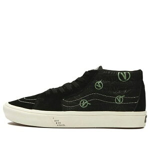 Vans �o���Y �����Y �X�j�[�J�[ �yVans Sk8-Mid ComfyCush 'Black Green' VN0A4UW14CU�z �T�C�Y US_M_4