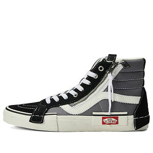 Vans �o���Y �����Y �X�j�[�J�[ �yVans SK8-HI Reissue Cap Skate Shoes Grey/Black VN0A3WM1603�z �T�C�Y US_M_3.5
