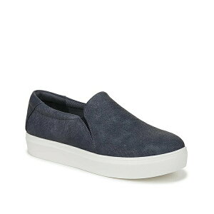 hN^[EV[ fB[X Xj[J[ V[Y Madison Cloud Platform Slip-On Sneaker Navy Fabric