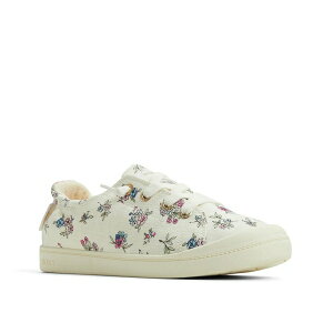 LV[ fB[X Xj[J[ V[Y Bayshore Plus Slip-On Sneaker - Women's White/Multicolor Floral Print