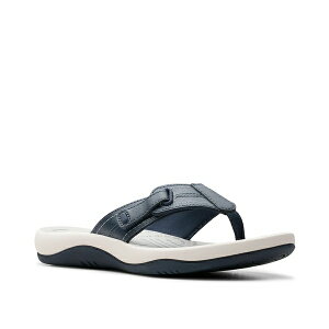 N[NX fB[X T_ V[Y Sunmaze Loop Sandal Navy/White