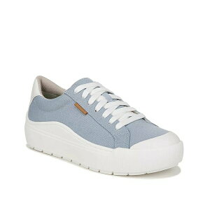 ドクター・ショール レディース スニーカー シューズ Time Off Platform Sneaker - Women's Light Blue Denim Fabric