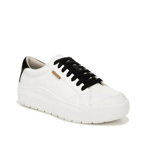 hN^[EV[ fB[X Xj[J[ V[Y Time Off Platform Sneaker - Women's White/Black Synthetic