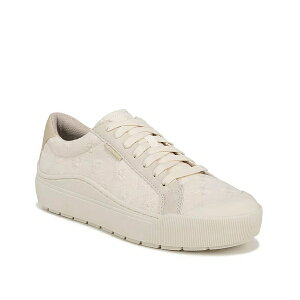 ドクター・ショール レディース スニーカー シューズ Time Off Platform Sneaker - Women's Cream Floral Embroidery Fabric