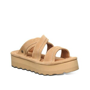xApE fB[X T_ V[Y Altitude Platform Sandal Iced Coffee Tan