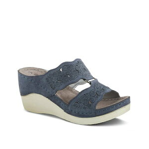 tNTX fB[X T_ V[Y Dreiser Wedge Sandal Navy