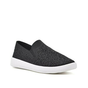 zCg}Ee fB[X Xj[J[ V[Y Unit Slip-On Sneaker Black