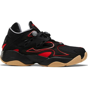 Reebok [{bN Y Xj[J[ yReebok Pump Court Black Red Gumz TCY US_9(27.0cm) Black/Instinct Red-Maroon