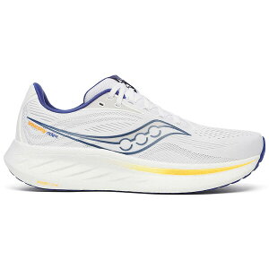 Saucony �T�b�J�j�[ �����Y �X�j�[�J�[ �ySaucony Ride 18 White Azurite�z �T�C�Y US_7(25.0cm) White/Azurite