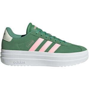 adidas AfB_X fB[X Xj[J[ yadidas VL Court Bold Preloved Green Pink Spark Ivoryz TCY US_W_11 Preloved Green/Pink Spark/Ivory