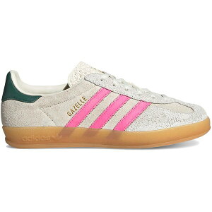 adidas AfB_X fB[X Xj[J[ yadidas Gazelle Indoor White Off White Lucid Pinkz TCY US_7.5(24.5cm) White/Off White/Lucid Pink