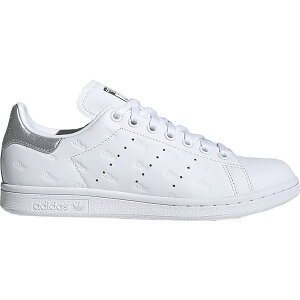 adidas AfB_X fB[X Xj[J[ yadidas Stan Smith Debossed Logos Silverz TCY US_W_10 Cloud White/Cloud White/Silver Metallic